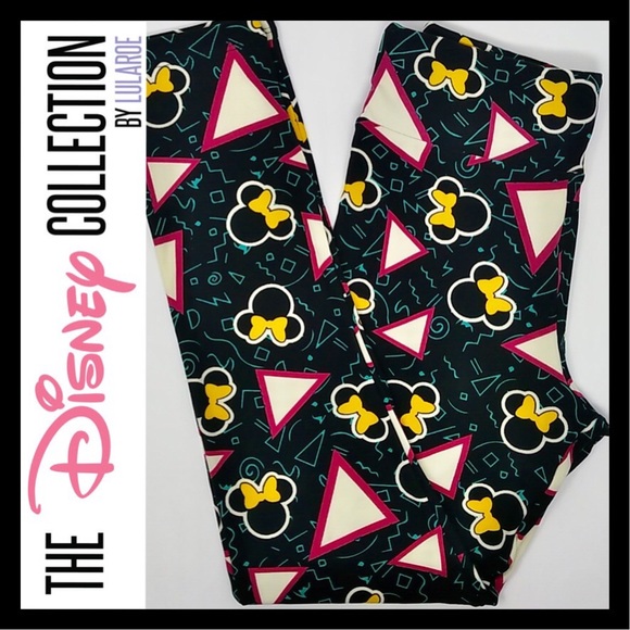 LuLaRoe Pants - LuLaRoe Disney OS Leggings 2-10 Minnie Mouse RARE
